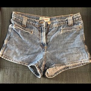 High waist booty shorts!